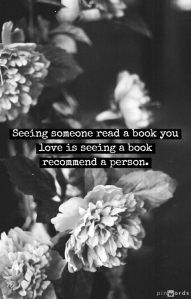 book reccomends person