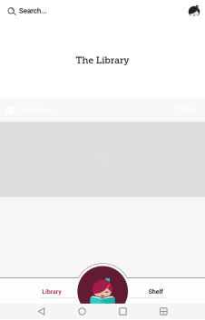 Screenshot of Libby Library App
